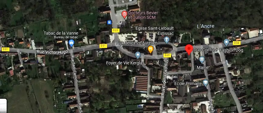 Salon de coiffure à Estissac