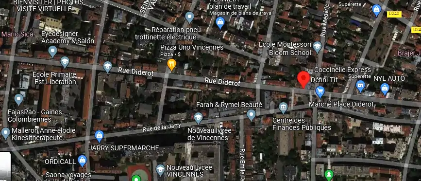 Salon de coiffure à Vincennes