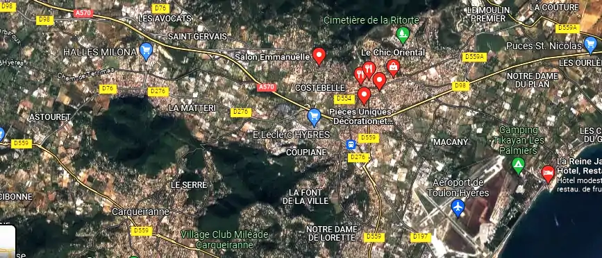 Salon de coiffure à 83400 Hyères