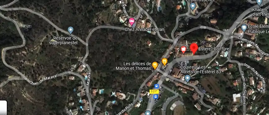 Salon de coiffure à Les Adrets-de-l'Estérel