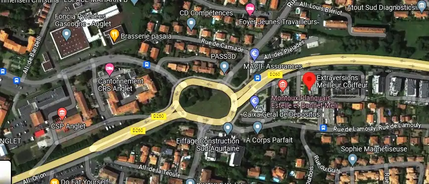 Salon de coiffure à Anglet