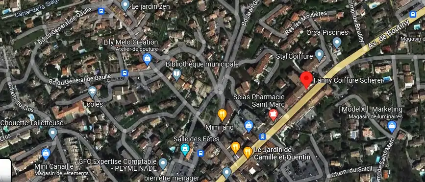 Salon de coiffure à Peymeinade