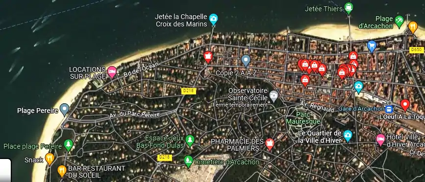 Salon de coiffure à Arcachon