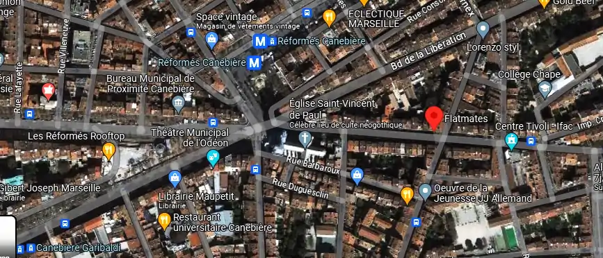 Salon de coiffure à Marseille