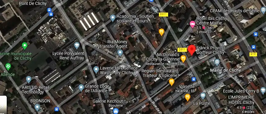 Salon de coiffure à Clichy