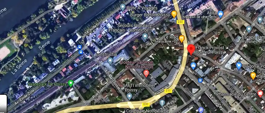 Salon de coiffure à Poissy