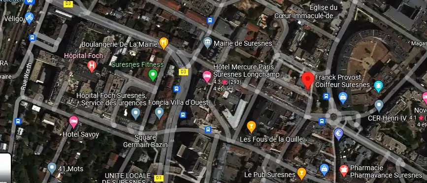 Salon de coiffure à Suresnes