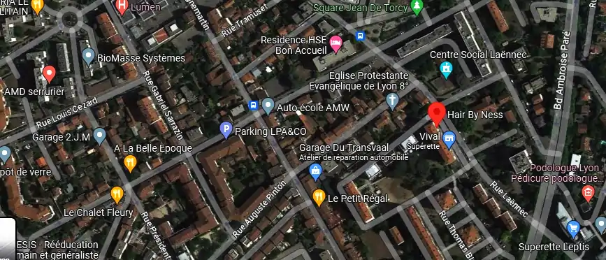 Salon de coiffure à Lyon