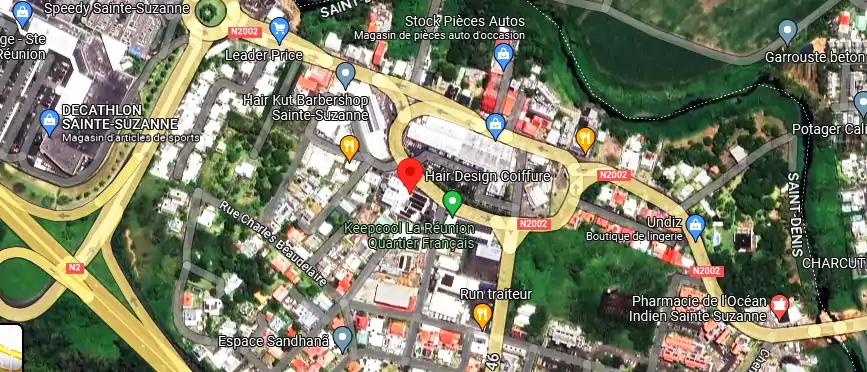 Salon de coiffure à 24 Rond-point des Métiers, Ste Suzanne 97441, La Réunion
