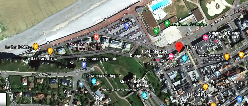 Salon de coiffure à Dieppe