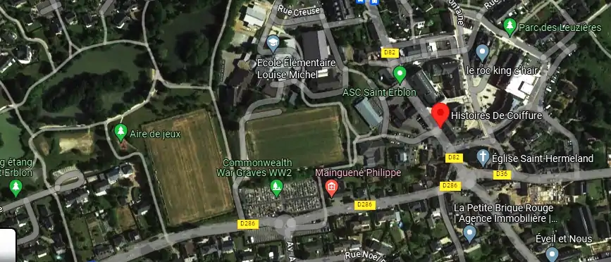 Retrouvez le salon de coiffure Histoires De Coiffure situé à Saint-Erblon (35230) en Bretagne pour une coupe de cheveux dans le département Ille-et-Vilaine. Vous pourrez consulter facilement les horaires d&rsquo;ouverture chez Histoires De Coiffure afin de convenir d&rsquo;une heure pour [&hellip;]