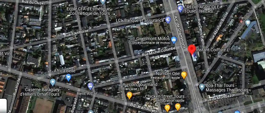 Salon de coiffure à Tours