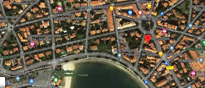 Salon de coiffure à Hendaye