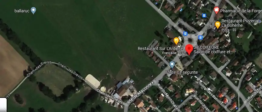 Salon de coiffure à Versonnex