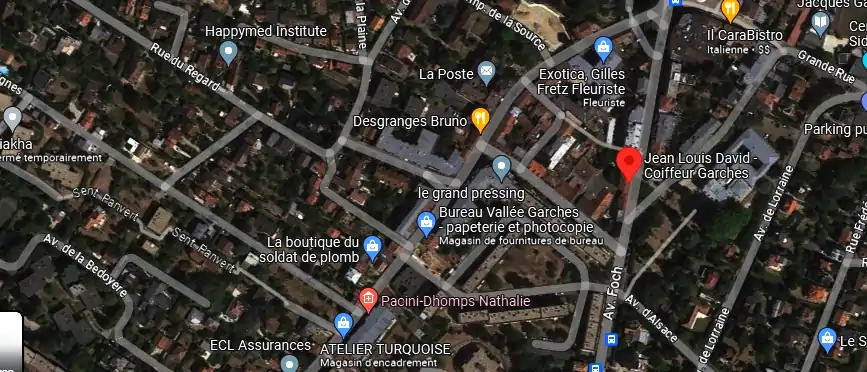 Salon de coiffure à Garches