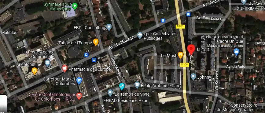 Salon de coiffure à Colombes
