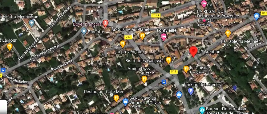 Salon de coiffure à Fontvieille