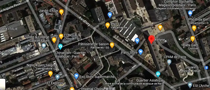 Salon de coiffure à Paris
