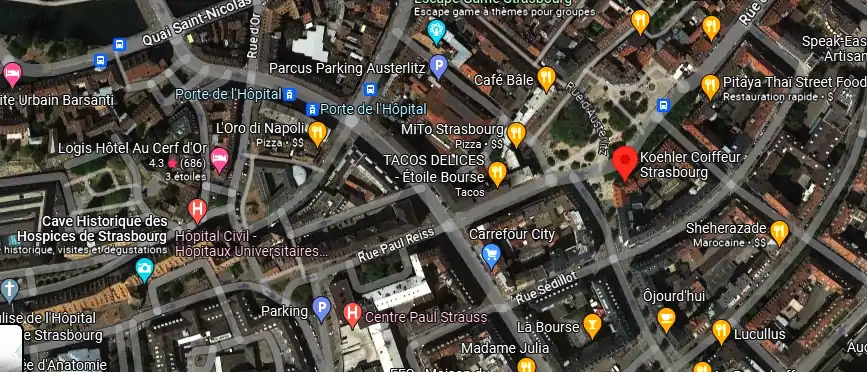 Salon de coiffure à Strasbourg