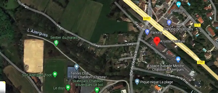 Salon de coiffure à Châtillon d'Azergues