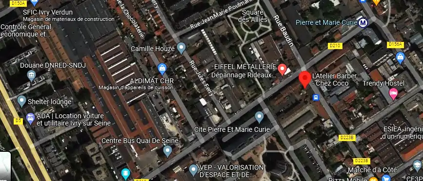 Salon de coiffure à Ivry-sur-Seine