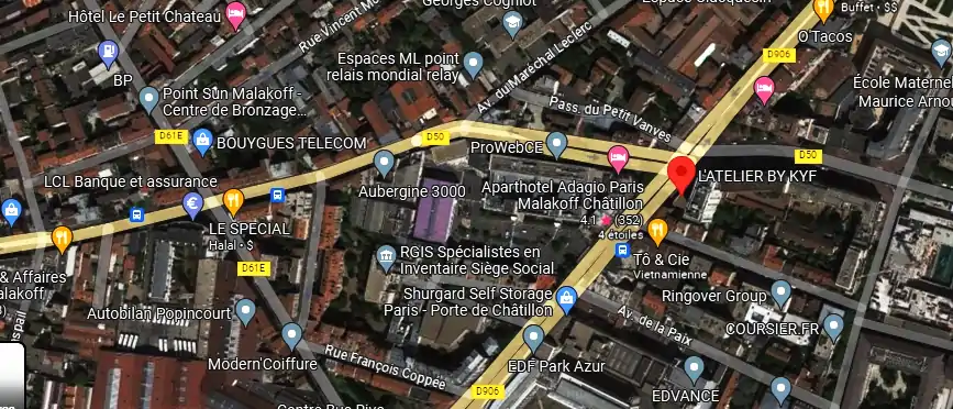 Salon de coiffure à Montrouge