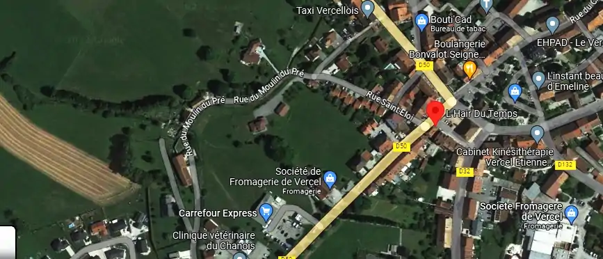 Salon de coiffure à Vercel-Villedieu-le-Camp