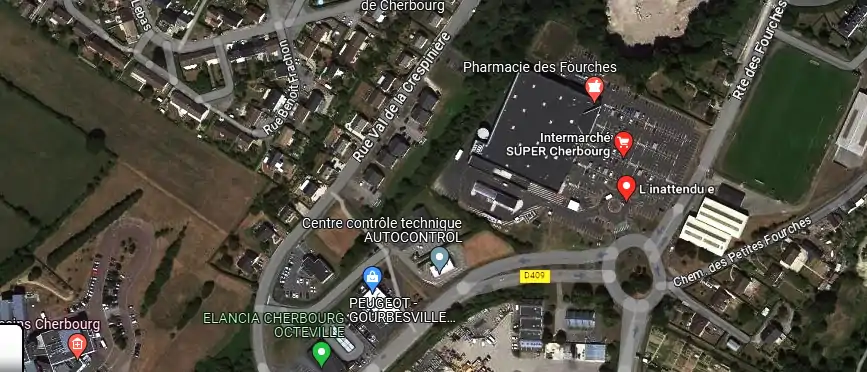 L inattendu e à Cherbourg-en-Cotentin