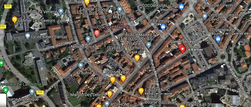 Le Barbier à Firminy