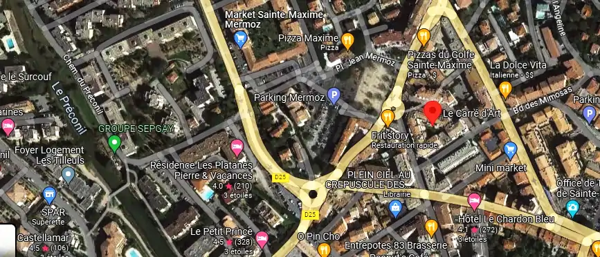 Salon de coiffure à Sainte-Maxime