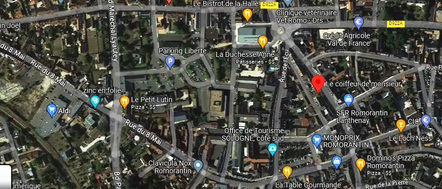 Le coiffeur de monsieur à Romorantin-Lanthenay