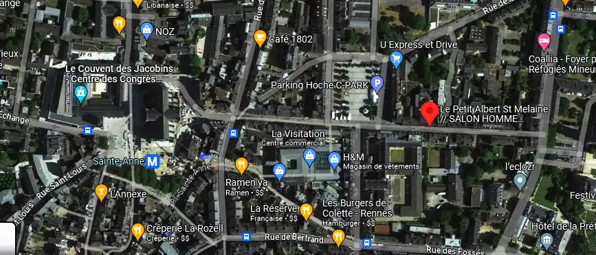 Le Petit Albert St Melaine // SALON HOMME COIFFEUR & BARBIER à Rennes