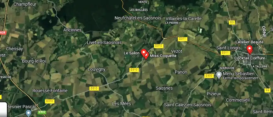 Salon de coiffure à Saint-Rémy-du-Val