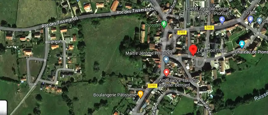 Salon de coiffure à Pionsat