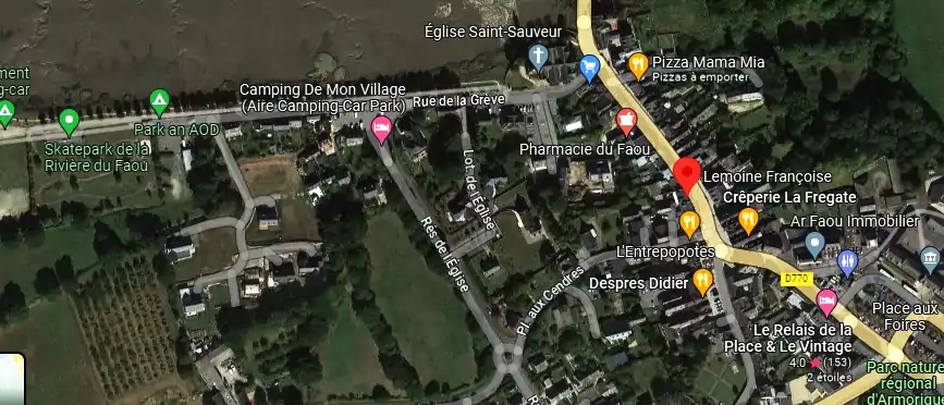 Salon de coiffure à Le Faou