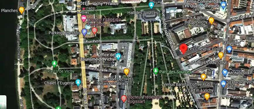 Les Cheveux D&rsquo;isiril à Vichy