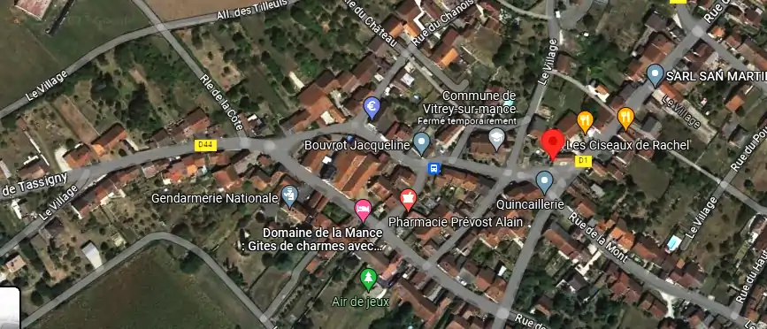 Salon de coiffure à Vitrey-sur-Mance