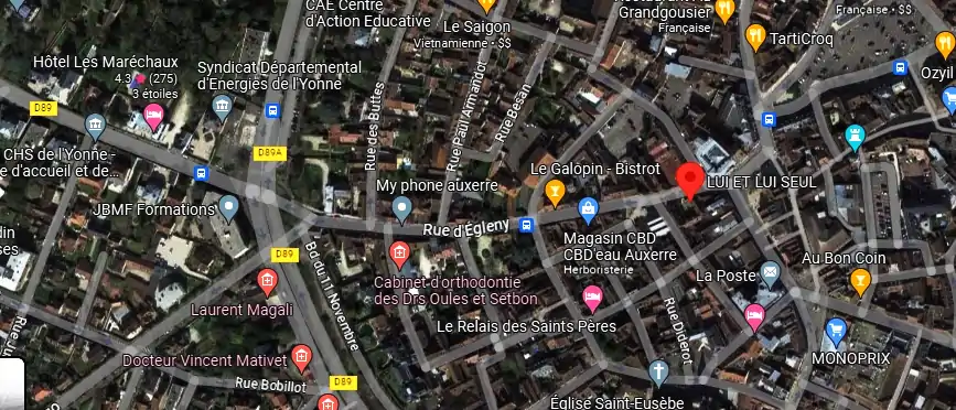 Salon de coiffure à Auxerre