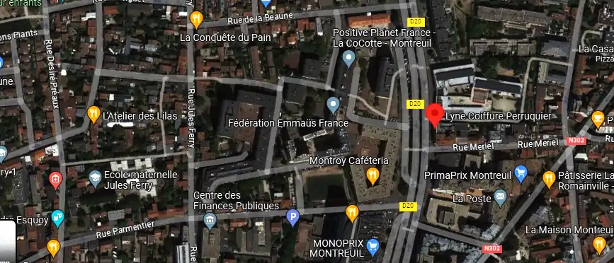 Salon de coiffure à Montreuil