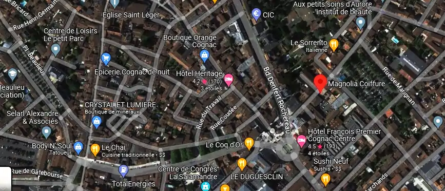 Salon de coiffure à Cognac