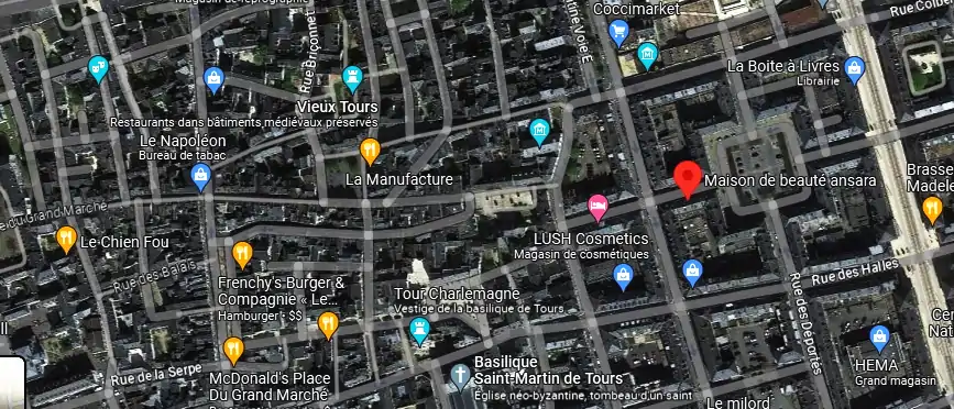 Salon de coiffure à Tours