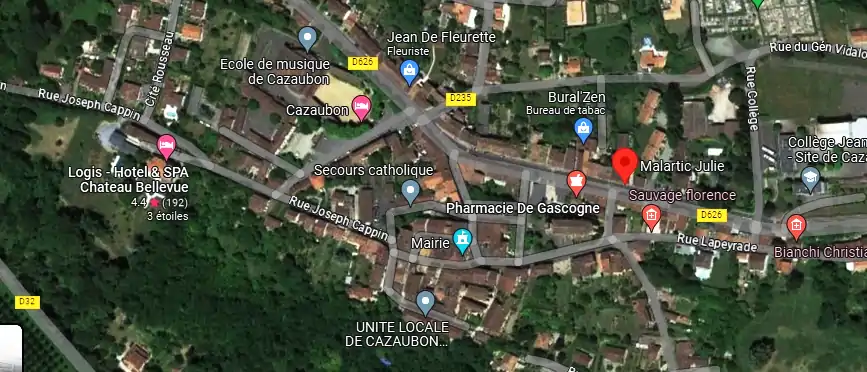 Salon de coiffure à Cazaubon