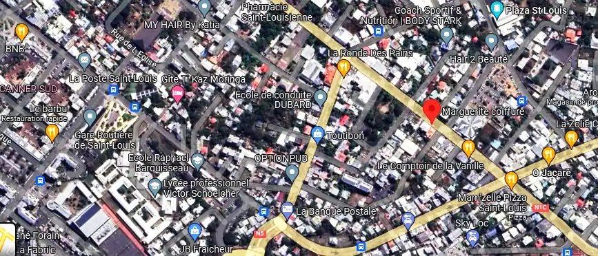 Salon de coiffure à 150 Av. du Dr Raymond Verges, Saint-Louis 97450, La Réunion