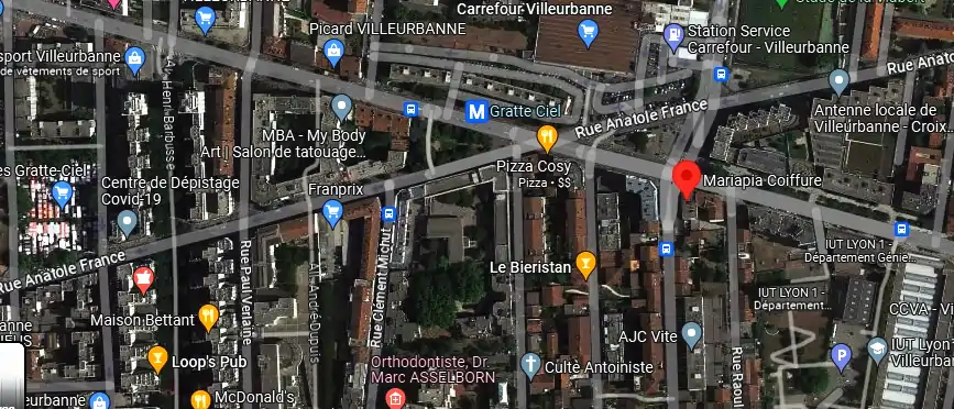 Salon de coiffure à Villeurbanne