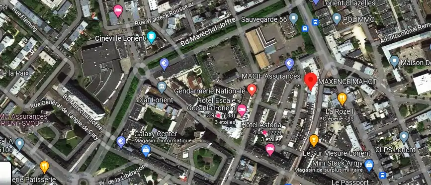 MAXENCE MAHOT à Lorient