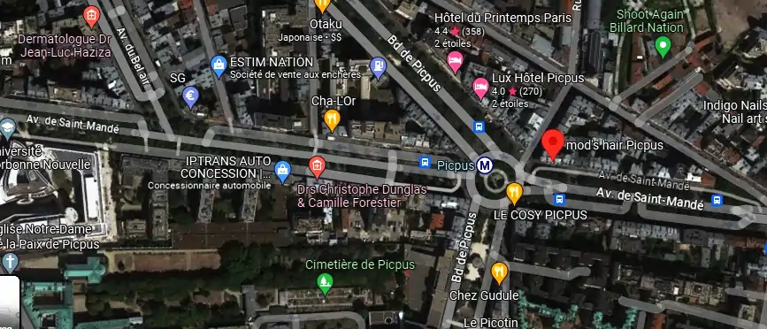 Salon de coiffure à Suresnes