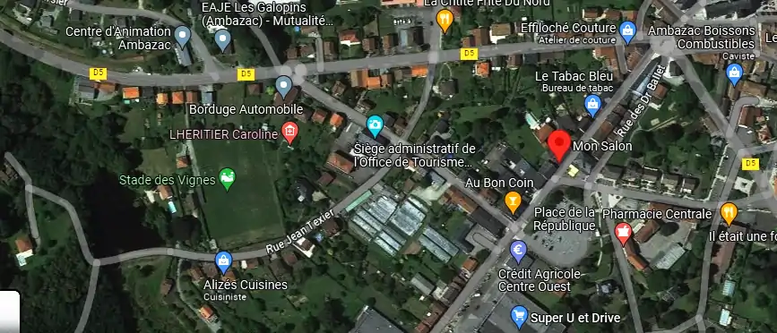 Salon de coiffure à Ambazac