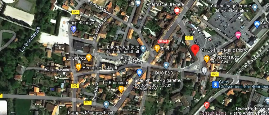 Salon de coiffure à Chasseneuil-sur-Bonnieure