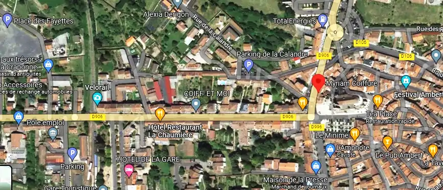 Salon de coiffure à Ambert