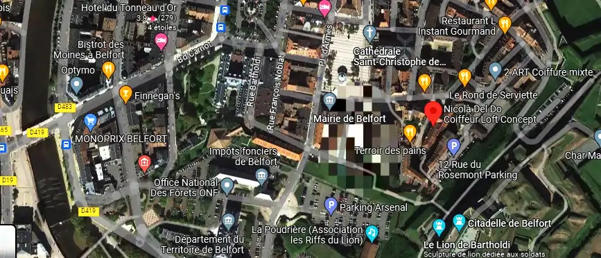 Salon de coiffure à Belfort